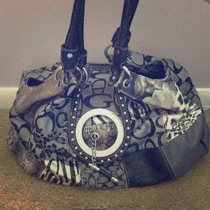 Patterned Guess purse